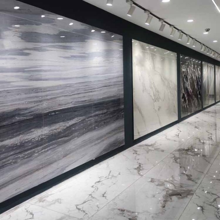 Best Selling Artificial Marble Tile Sintered Stone Panels for Indoor Walls Decoration