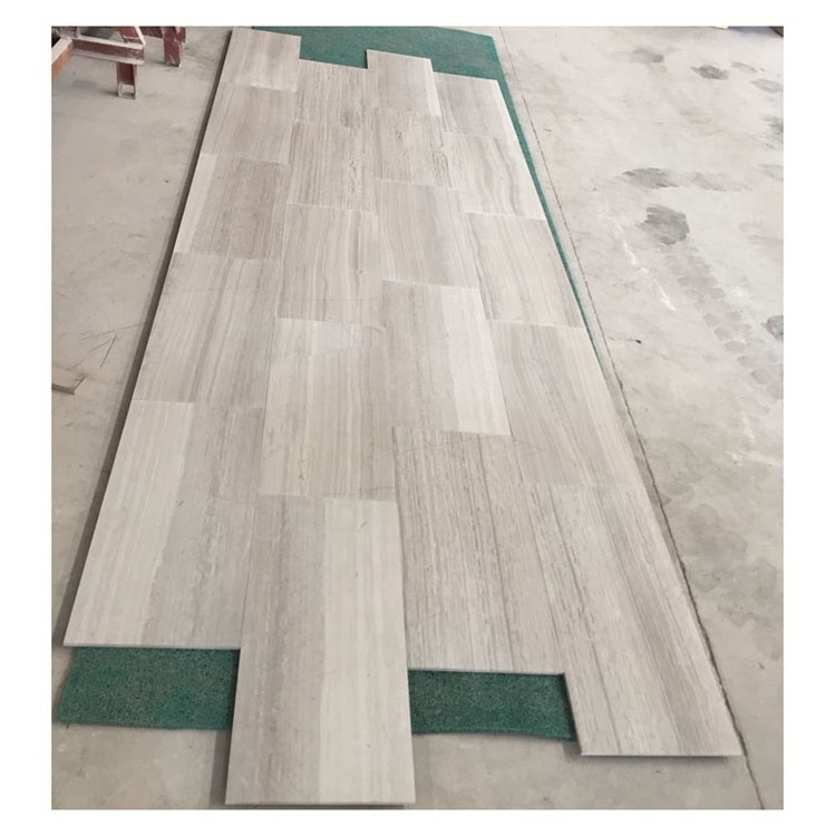 Natural Marble Best Price Vein Cut White Brown Gray Slab Brick Wood Flooring Flooring