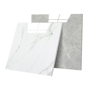 YDSTONE Artificial Marble Ceramic Tile White Color Porcelain Floor Tiles for House