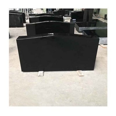 Traditional Customized Black Granite Headstone Monument Memorial Granite Tombstone