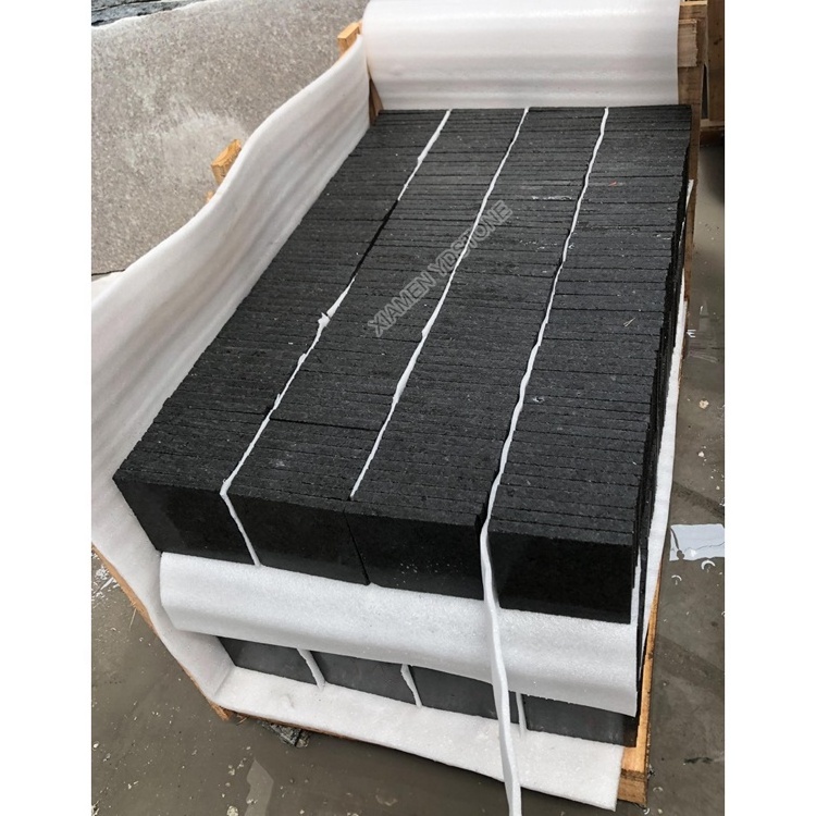 YD STONE Good Quality Natural Granite Slab Exterior Black Stone Flooring Tile for Outdoor