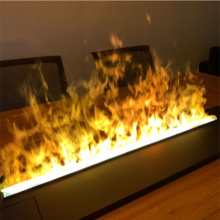 3D Atomization LED Electric Fireplace Simulation Flame Water Vapor Fireplace