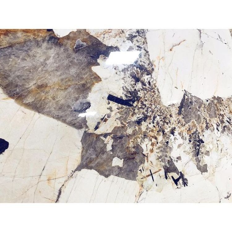 Hot Wholesale Price Pandora White Marble Slab Patagonia Marble Slab Tile Natural Luxury Stone Brazilian Pandora Marble