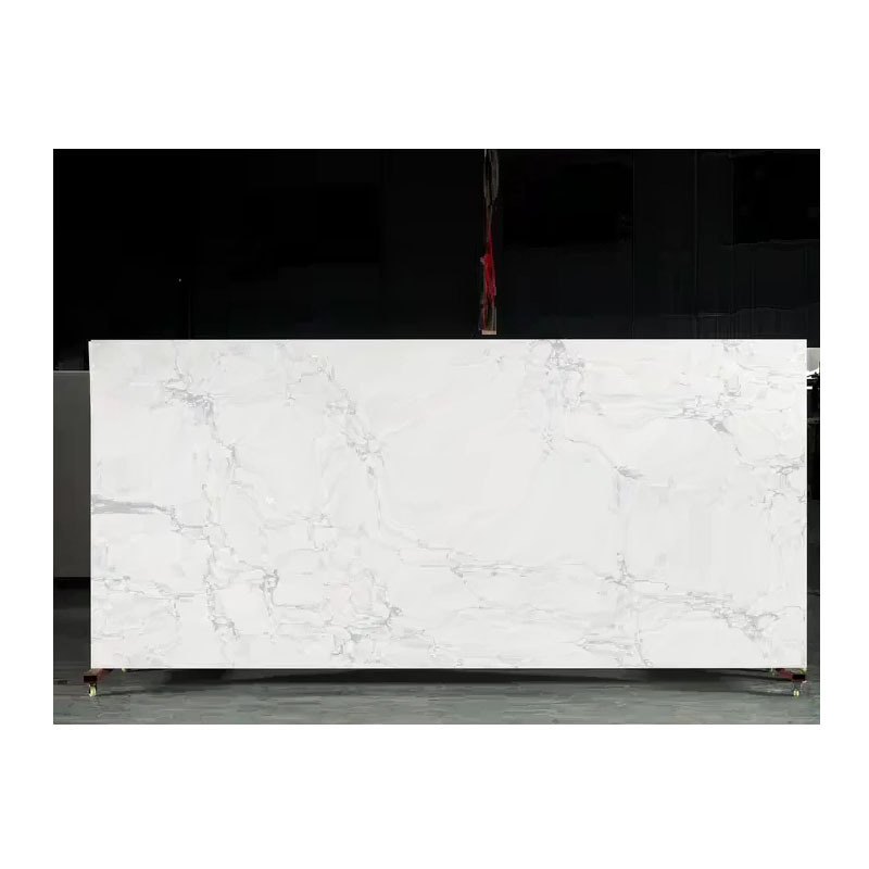 Factory Price Quartz Stone Countertop Kitchen Island Quartz Slab Calacatta Artificial Quartz