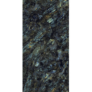 YD Stone Labradorite Blue Granite Price Slab 1600*3200*6 mm Porcelain Polished Glazed Slab