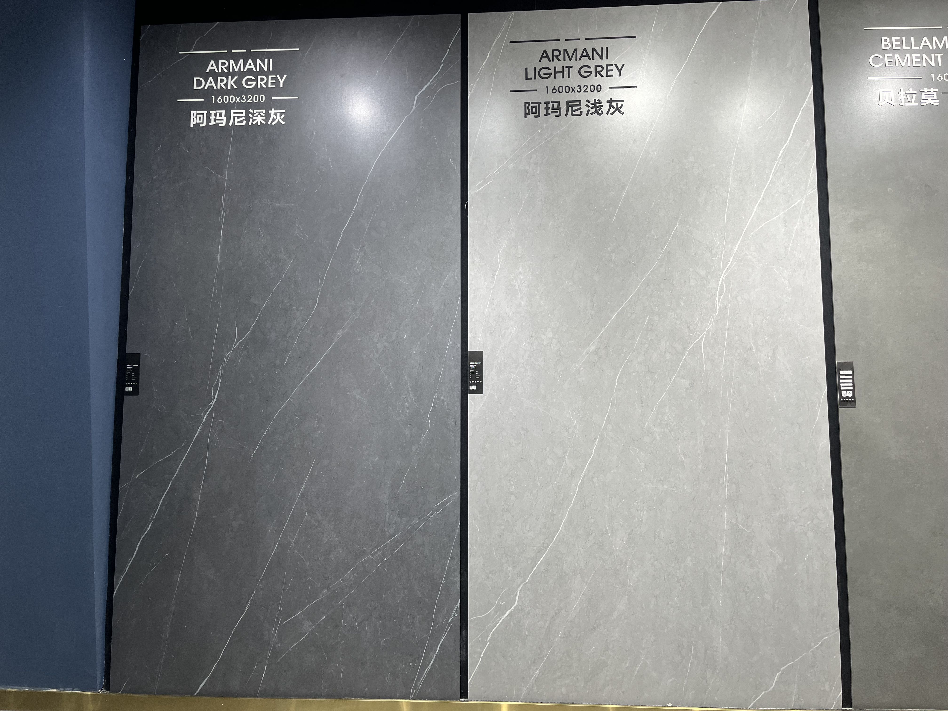 Artificial Marble Stone Collection Thin Slab Black Kitchen Dining Table Worktop Sintered Stone Wall Panels