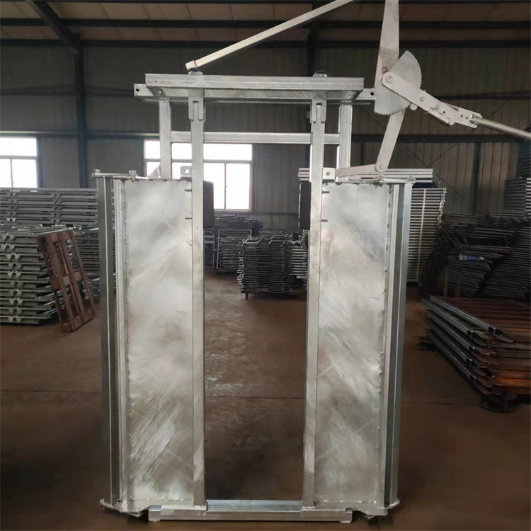 6 Bars heavy duty corral cattle panel galvanized corral panels metal cattle crush headlock panels