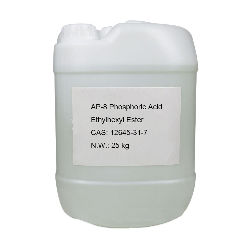 colorless viscous oily liquid AP-8 Phosphoric acid ethylhexyl ester CAS 12645-31-7