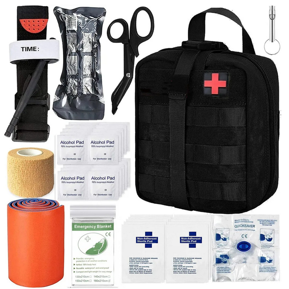 IFAK Tactical Trauma Bag Customized Medical First Aid Kit Pouch for Medical Trauma Kit