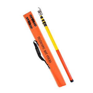 High Quality Telescopic Fiberglass Electrical Hot Sticks Electrical Insulation Rod High Voltage For Working At Height