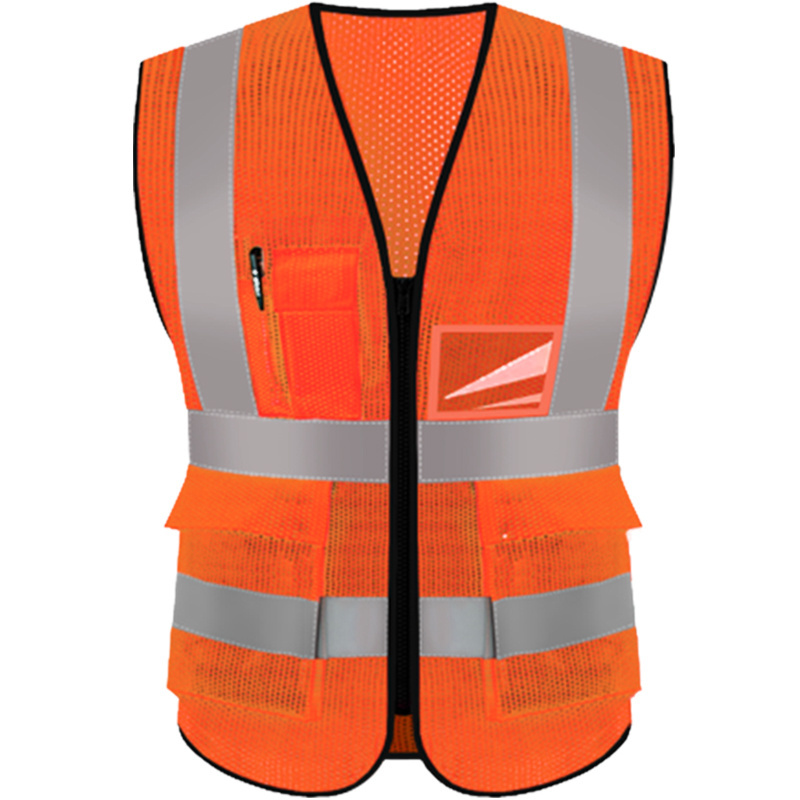 Best Selling Safety Clothing Hi Vis Warning Safety Waistcoat Reflective High Visibility Vest CE EN20471 Reflective Vest for Bike