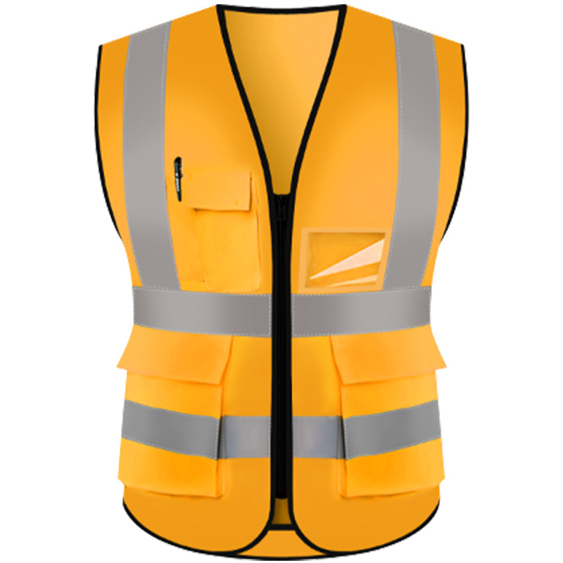 High Quality America Size Chalecos de seguridad secury Reflect Construction Vest Custom logo gilet de securite High viz vest