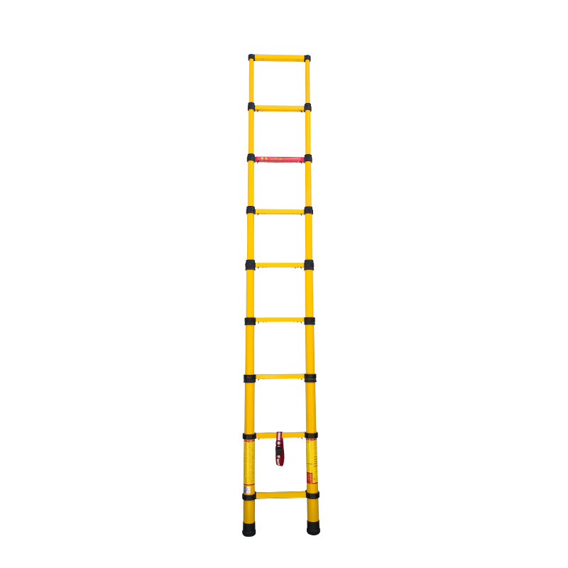 China Wholesale Adjust Articulated Flexible Fiberglass Ladder Telescopic Folding Extension Ladders Step Fiberglass For Sale