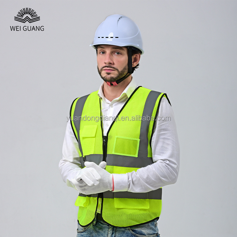 2024 Most Popular Traffic Construction  Safety Work Jacket  Environmental Sanitation Work Wear  Adults Safety Reflective Vest