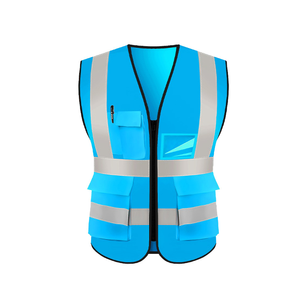 High Quality Scooter Reflective Vest High Visibility Vest Construction Logo Custom Jacket Multipack For Men