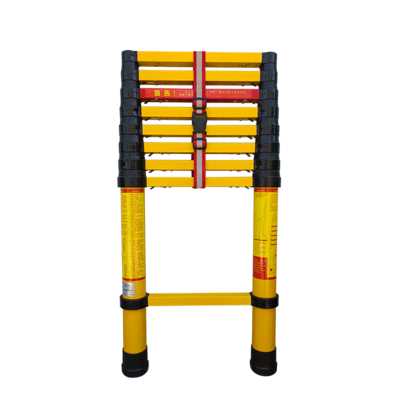 High Quality 4 m Meters Length Customized Telescopic Extension Articulated Lightweight Insulation Ladder For Sale