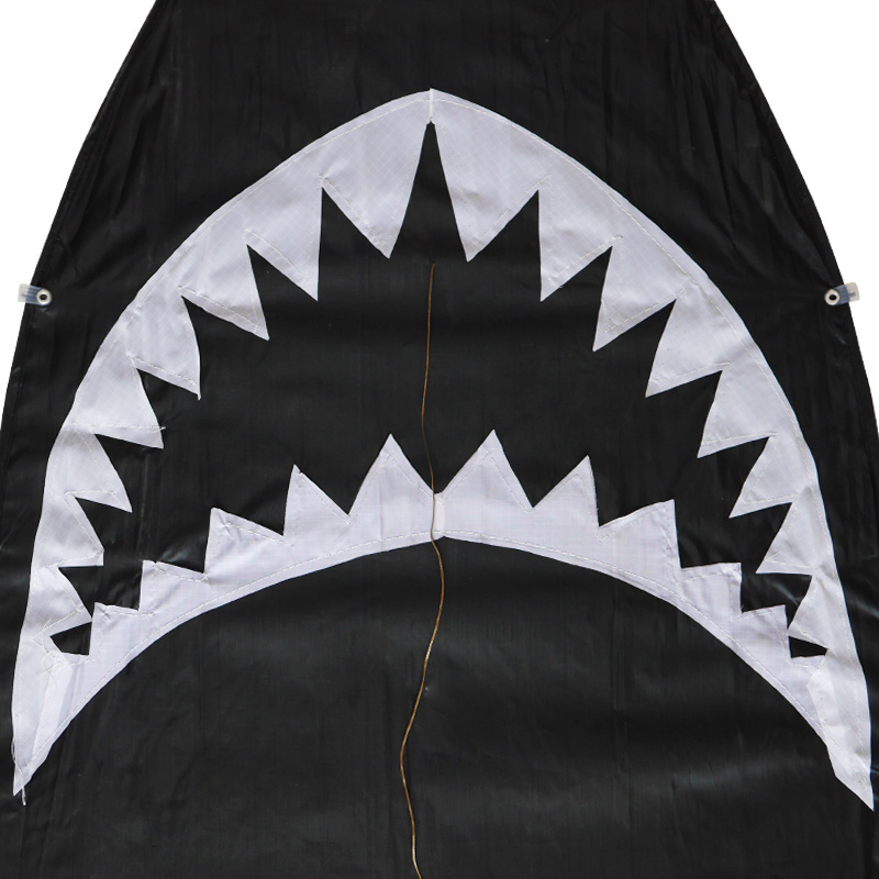 big black shark kite for sale from weifang yuanfei kite factory