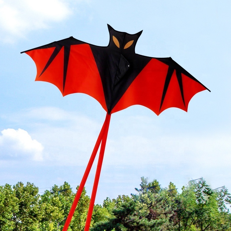 kids and adult outdoor toy custom produced bat animal kite flying kites