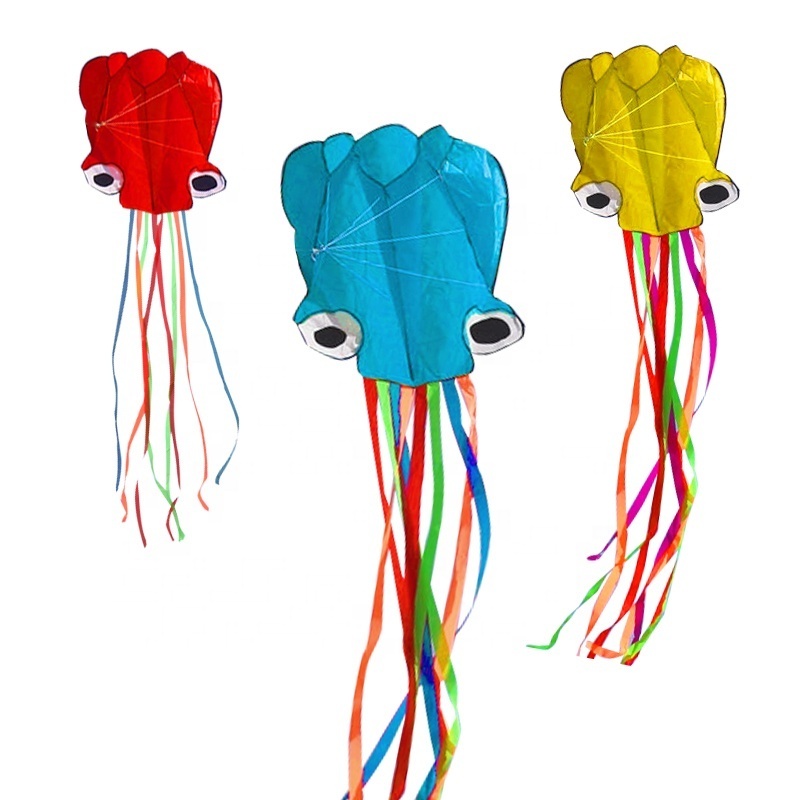 4 m soft power big  sport  octopus kite for sale