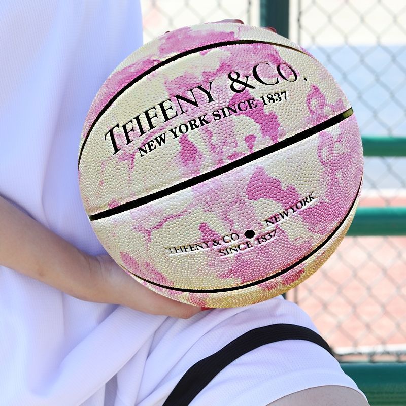 Wholesale Size 7 6 5 Customize Pattern Fashion Mint Green Basketball Street Ball