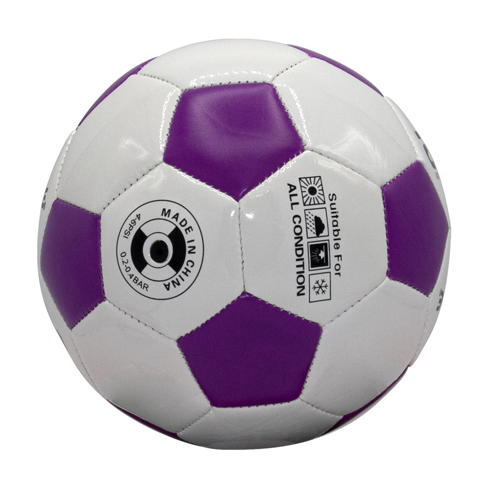 Official Size 1 and 2 PVC Soccer Ball Customized Logo Printing LOGO match football mini soccer bal kids football