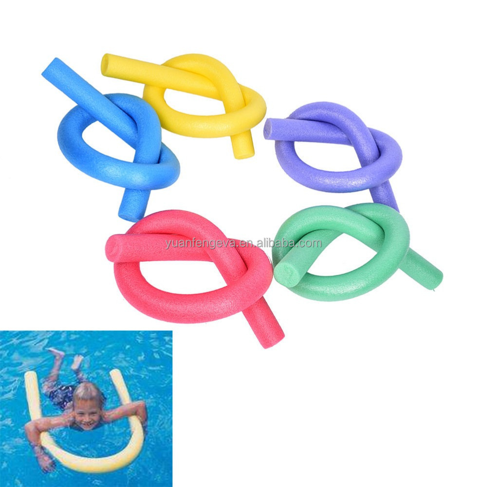 Solid Foam Floating Pool Noodle Single Solid Core Swimming Pool Noodles Swim Aid