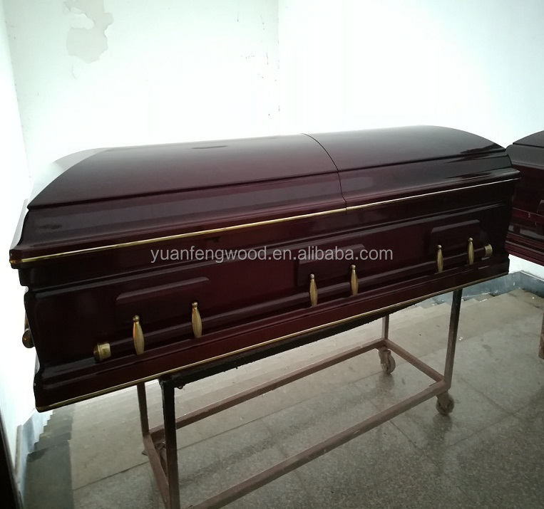 PEMBROKER oversized african mahogany casket wood casket manufacturers