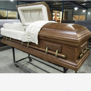 CALM oak wooden caskets coffins funeral supplies