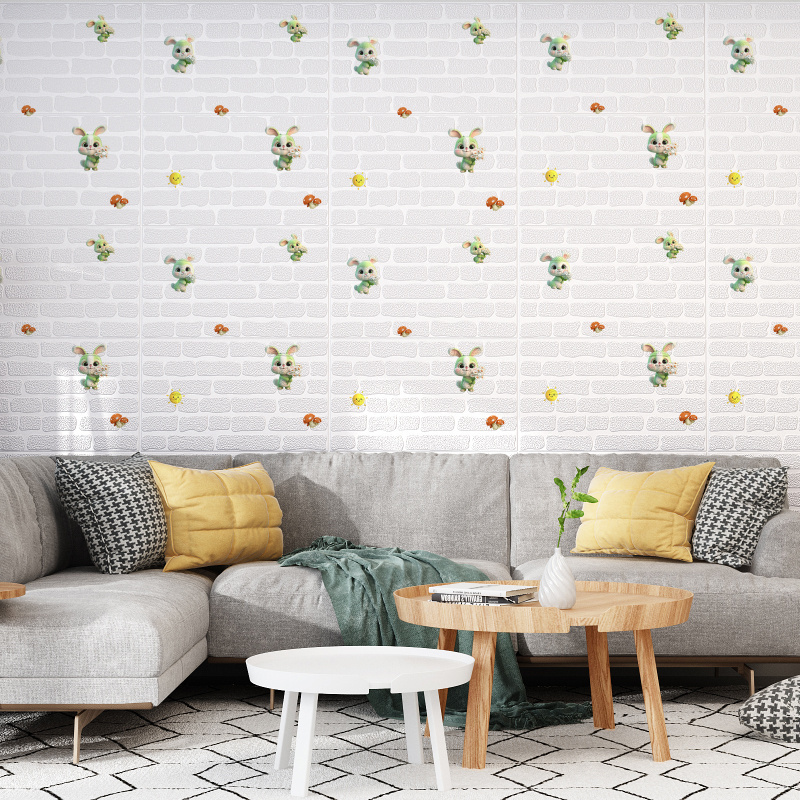 soundproof panels paper peel and stick papers decor wallpaper wall living room 3d