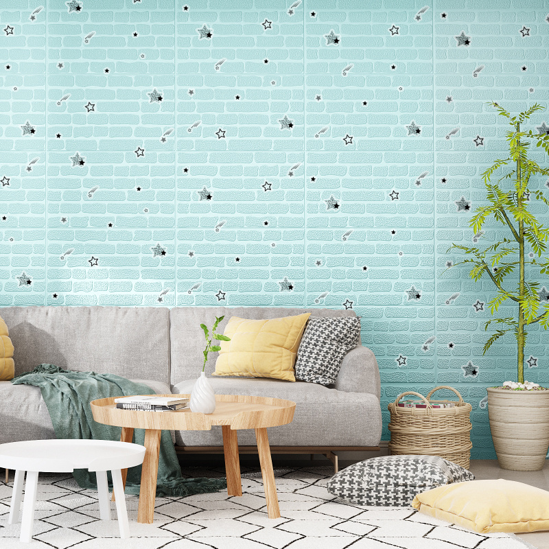 soundproof panels paper peel and stick papers decor wallpaper wall living room 3d