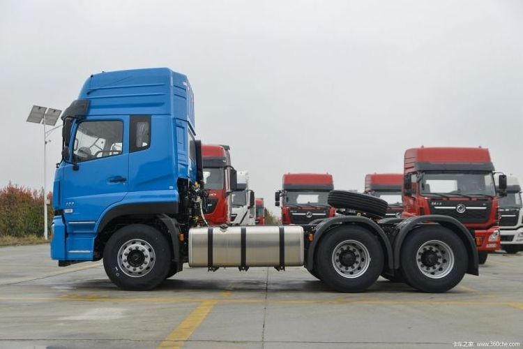 23 hot second-hand 0 km Dongfeng Commercial Vehicle Tianlong VL heavy truck 400 horsepower 6X4 tractor trucks 6x4 tractor truck