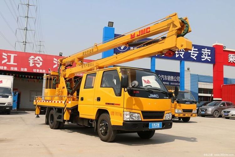 Wholesale folding arm aerial work truck  Folding arm truck 16M-30M cheap crane truck