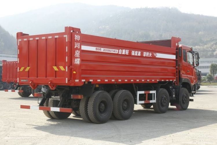 23 models of export boutique used cars Dongfeng Commercial Vehicle Tianlong KC heavy truck 450hp 8X4 8.6m dump trucks