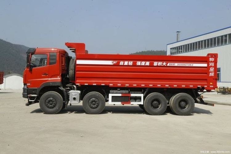 23 models of export boutique used cars Dongfeng Commercial Vehicle Tianlong KC heavy truck 450hp 8X4 8.6m dump trucks