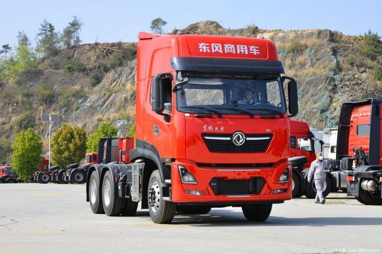 Hot boutique used new cars Dongfeng Tianlong KL Heavy truck Light win version 460 HP 6X4 tractor trucks