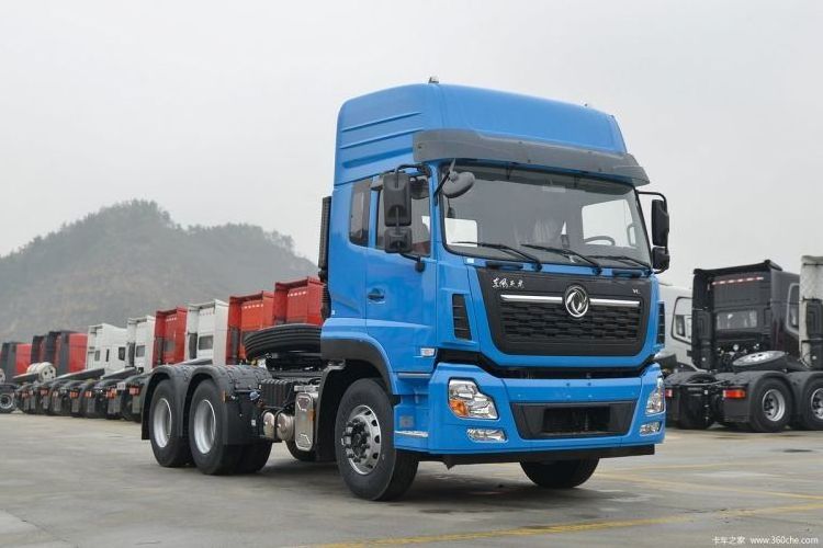 23 hot second-hand 0 km Dongfeng Commercial Vehicle Tianlong VL heavy truck 400 horsepower 6X4 tractor trucks 6x4 tractor truck