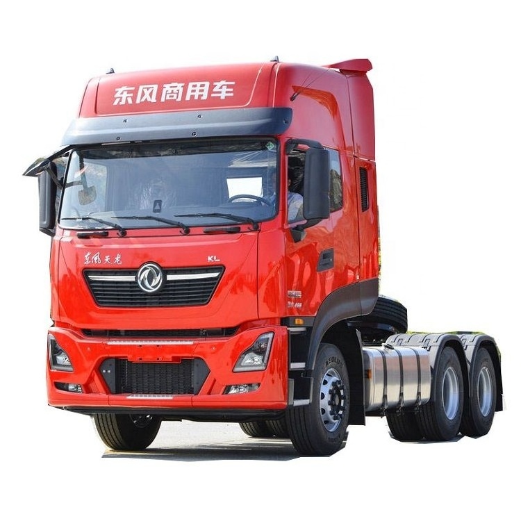 Hot boutique used new cars Dongfeng Tianlong KL Heavy truck Light win version 460 HP 6X4 tractor trucks