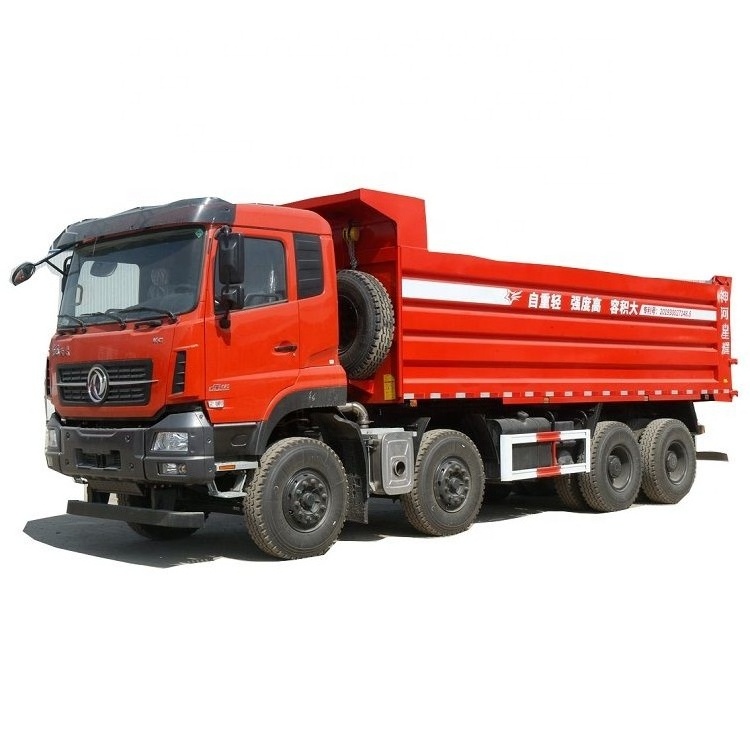 23 models of export boutique used cars Dongfeng Commercial Vehicle Tianlong KC heavy truck 450hp 8X4 8.6m dump trucks