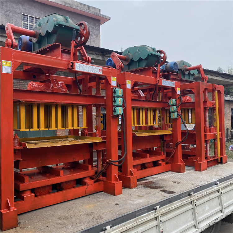 Low price automatic sand road press paver laying press concrete block cement brick making machine