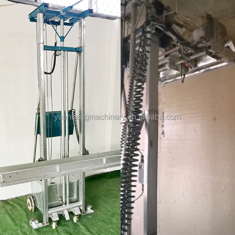 Automatic wall tools Fly ash gesso plastering Cement Sand Mortar Plaster Machine brick wall plastering Rendering machine price