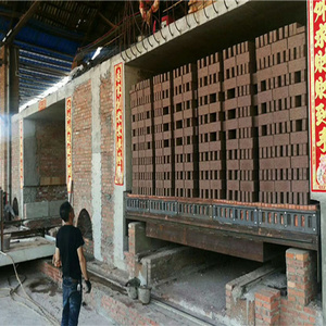 Clay mud soil Bricks production line Burning Oven Wheel drying gas kiln burners for Tunnel Kiln Red Clay Brick Factory