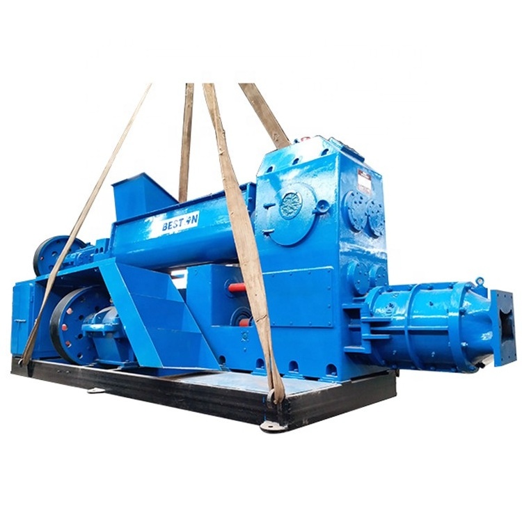 German technology full automatic vacuum extruder refractory brick press