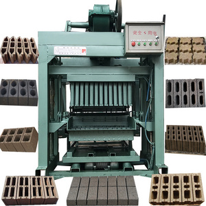 Low price automatic sand road press paver laying press concrete block cement brick making machine