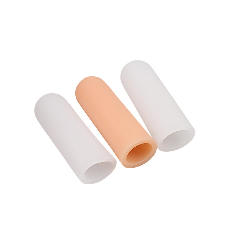 SEBS Finger Cover Blister Rubbing Pain Relief Soft Silicone Toe Tube Moisturizing Finger Protector Silicone Finger Cots