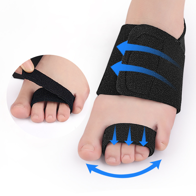 3-Toe Strap for Women & Men Hallux Valgus Hammer Big Toe Joint Straightener Bunion Splint Durable Toe Valgus Corrector