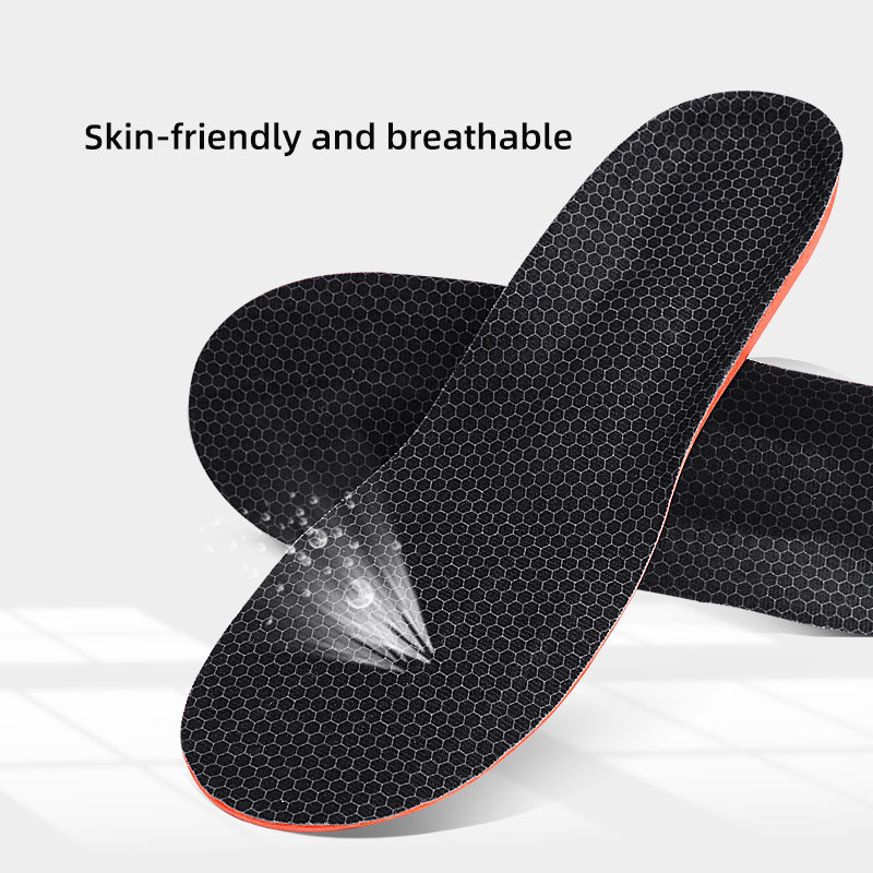 Arch Support Sports Insole Flat Foot Orthopedic Shoe Insert Full Pad Cut to Size Poron Shock Absorption Insert