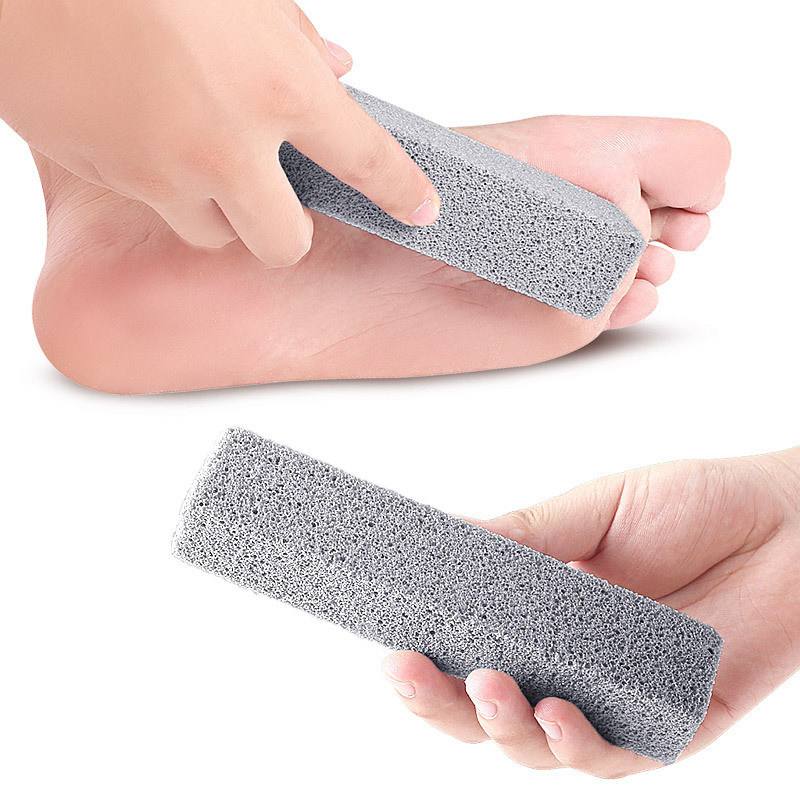 Pedicure Foam Glass Foot Scrubber Portable Pumice Stone Hard Skin Callus Remover