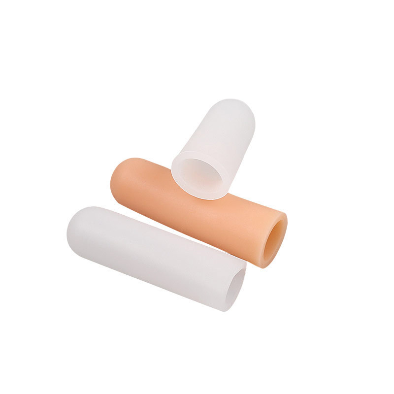 SEBS Finger Cover Blister Rubbing Pain Relief Soft Silicone Toe Tube Moisturizing Finger Protector Silicone Finger Cots