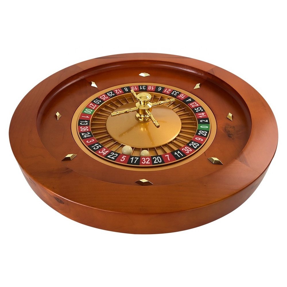 18 inch Deluxe Wooden Roulette Wheel