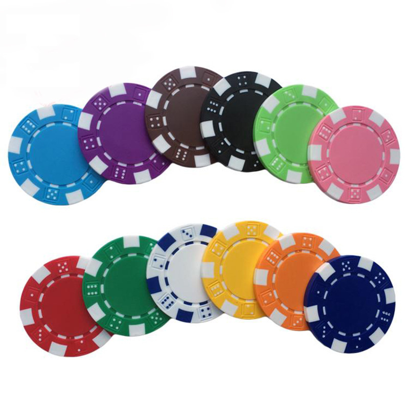 11.5g Casino Custom Plastic PS Dice Poker Chips